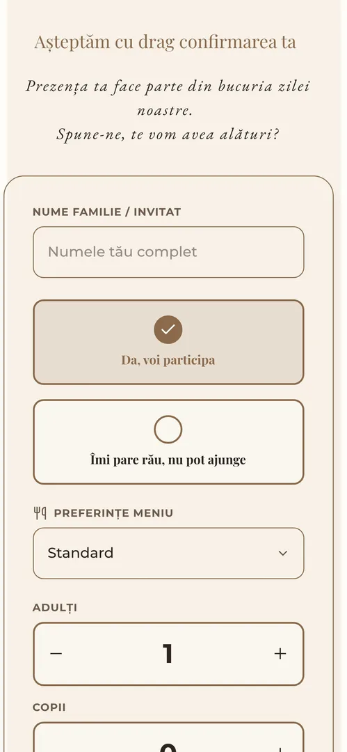 Invitația Boho — rsvp