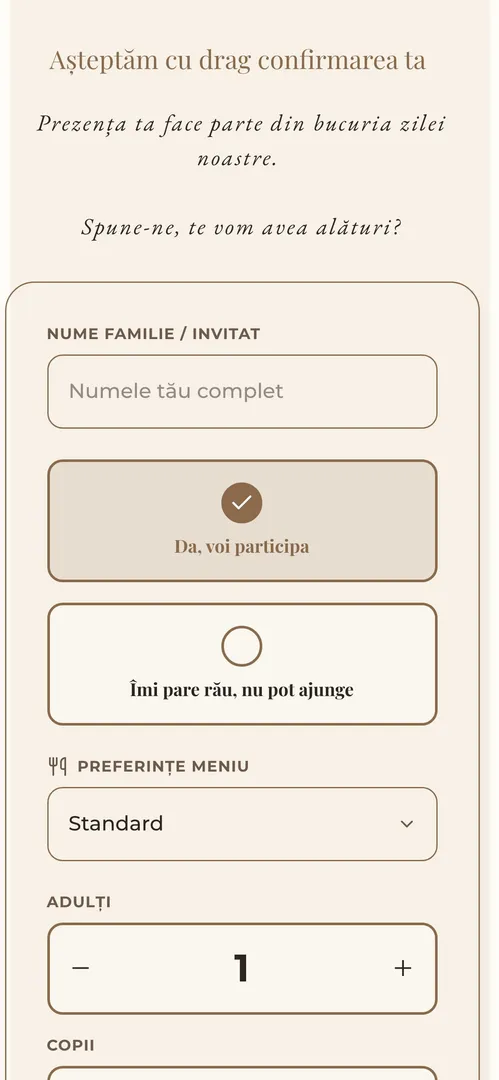 Invitația Boho Romantic — rsvp