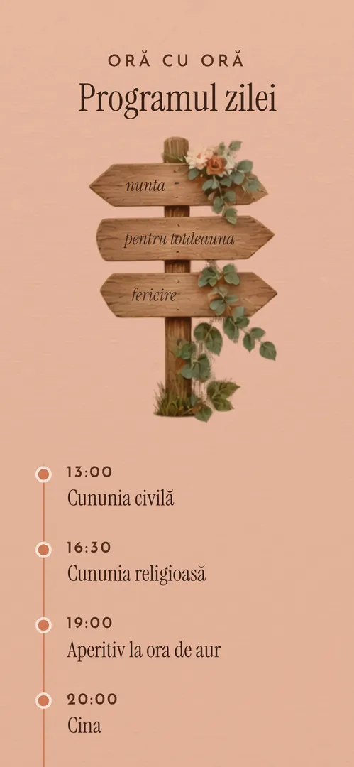 Invitația Aleea Noastră — program