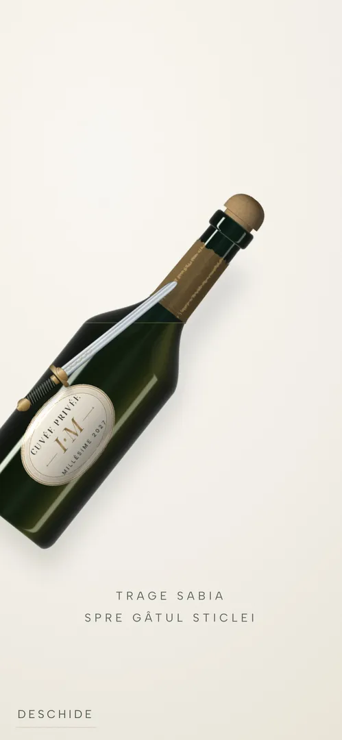 Invitația Cuvée Privée — rsvp