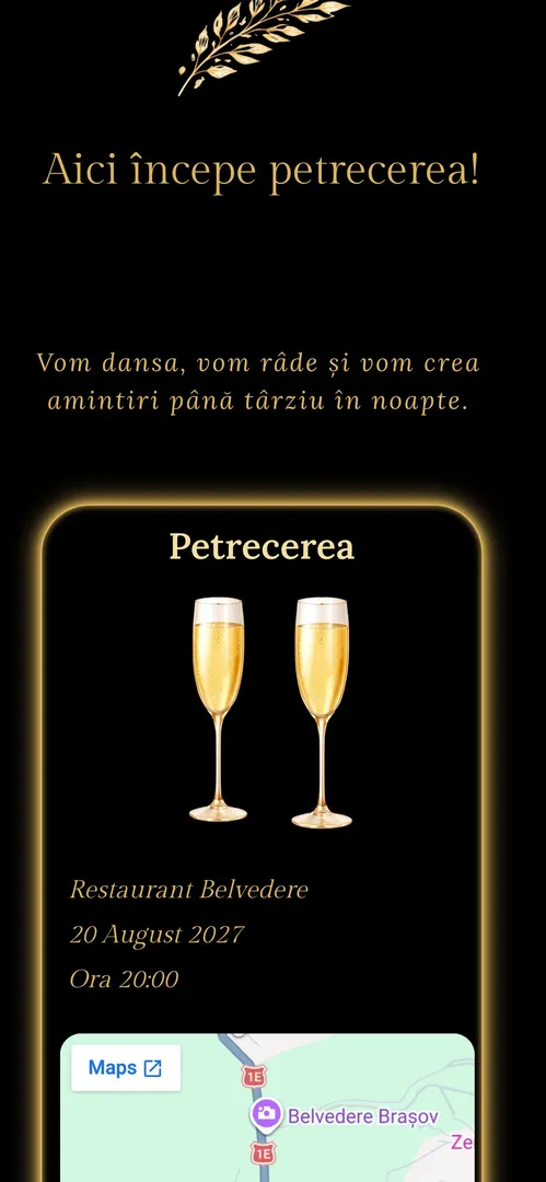 Invitația Golden Age — harta