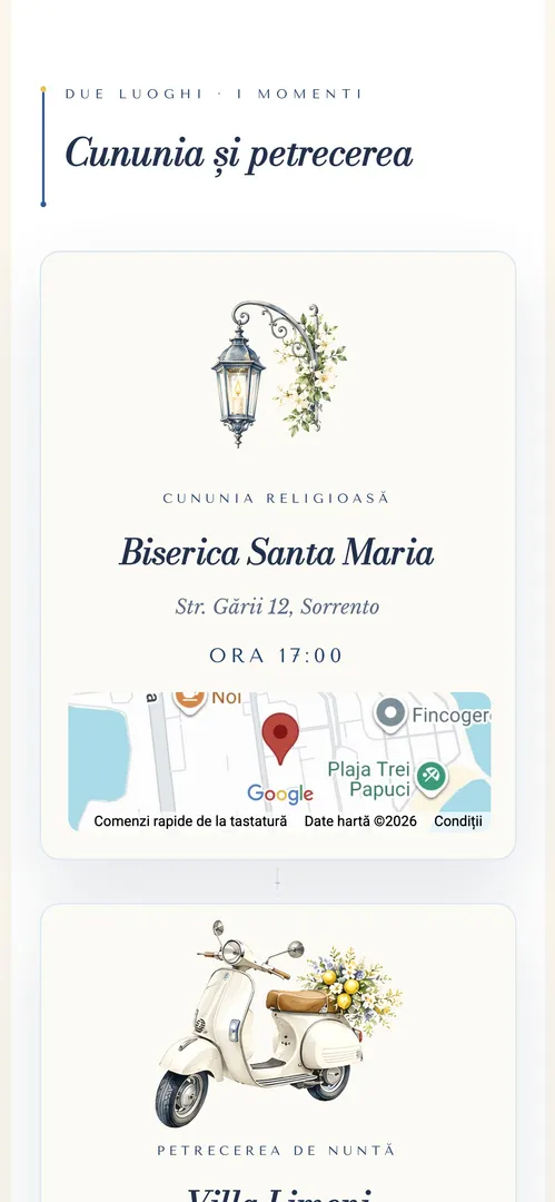 Invitația Mediteraneană · Amalfi — harta