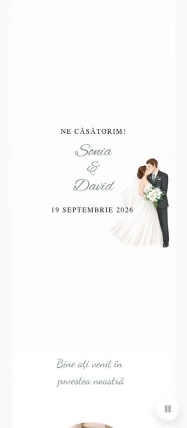 Model de invitație de invitații online, pe telefon
